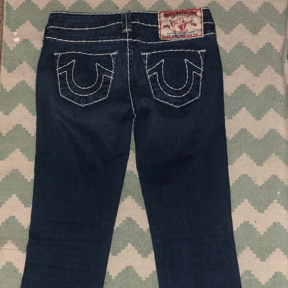 True Religion Johnny T Straight Leg Jeans